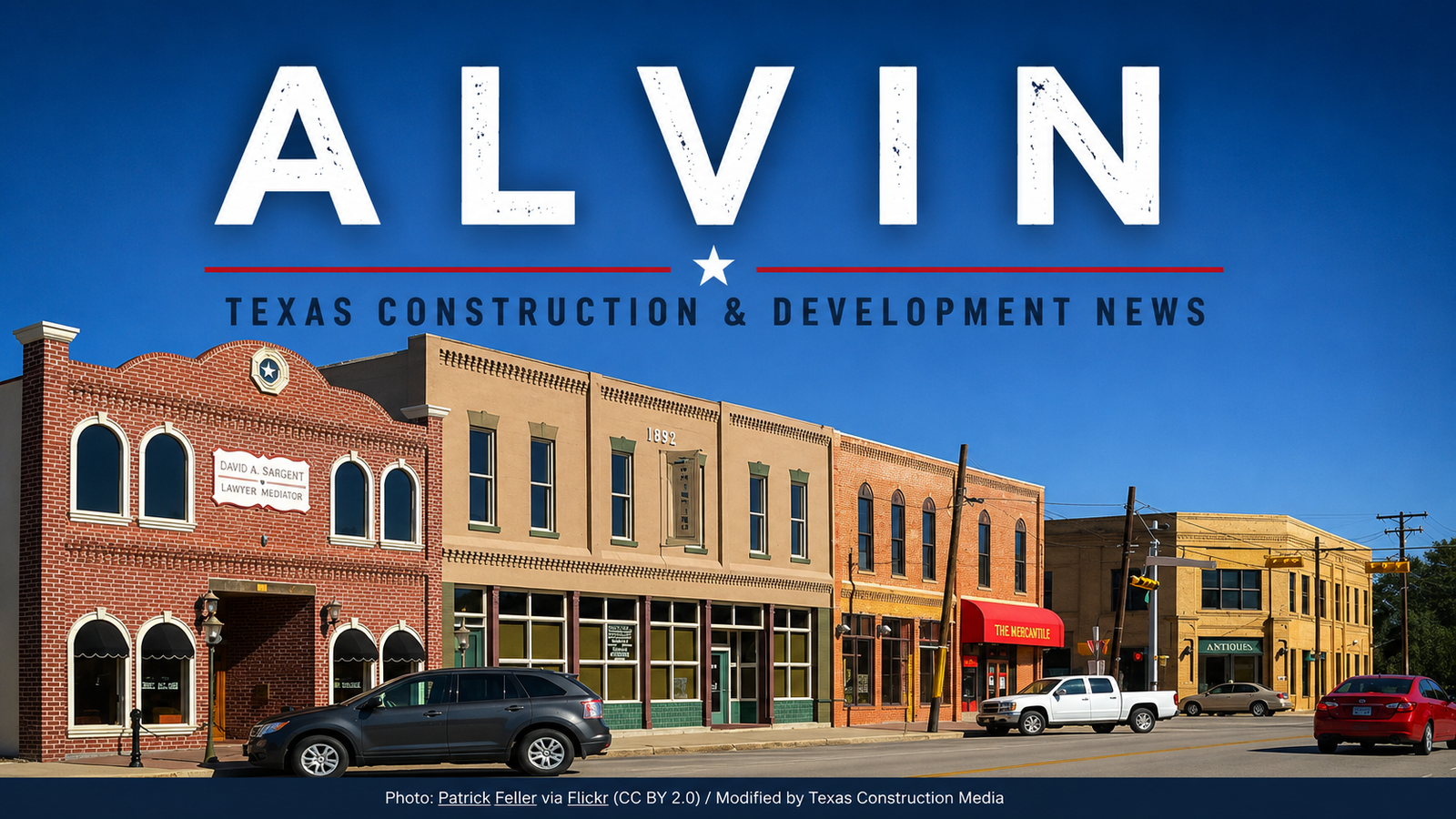 Alvin Texas Construction & Development News city page