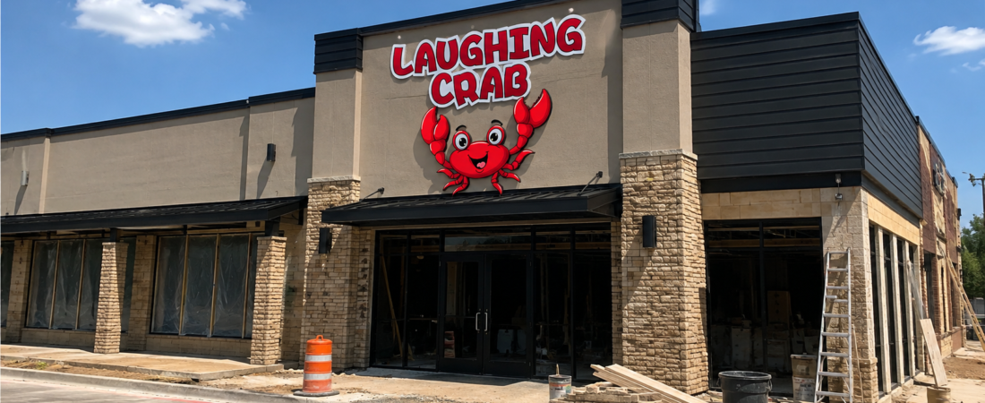 Laughing Crab Abilene Renovation Laughing Crab restaurant renovation in Abilene, Texas
