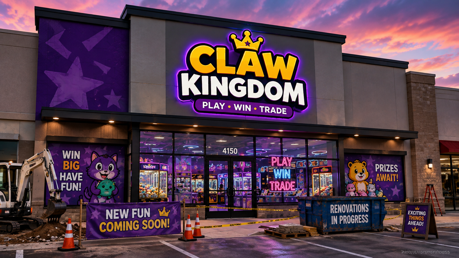 Claw Kingdom Planning Abilene Location on Southwest Drive