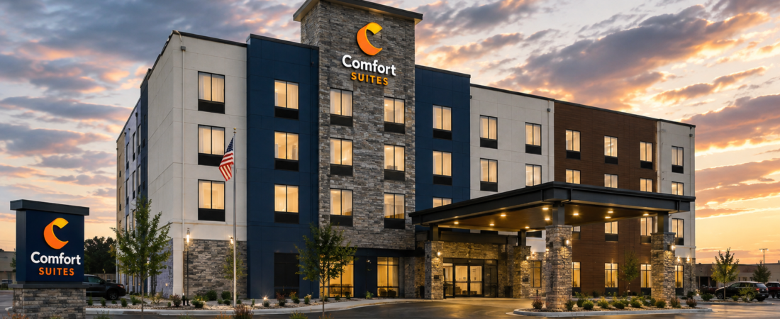 Comfort Suites Amarillo Illustration Illustration of a new Comfort Suites hotel planned in Amarillo, Texas