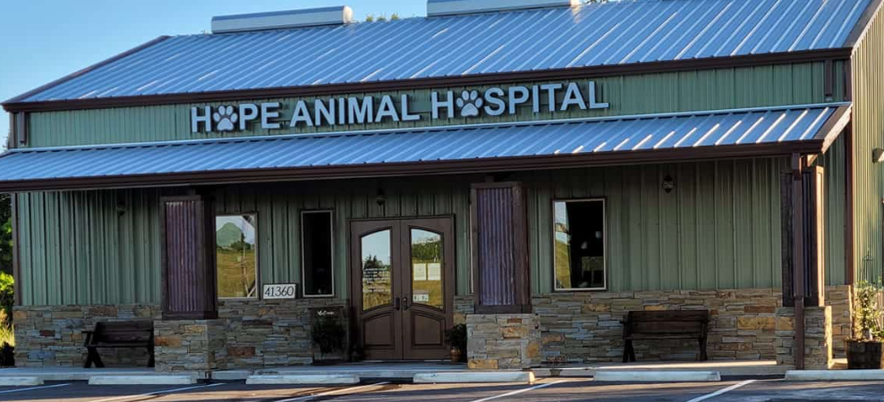 Hope Animal Hospital in Angleton, Texas along State Highway 288