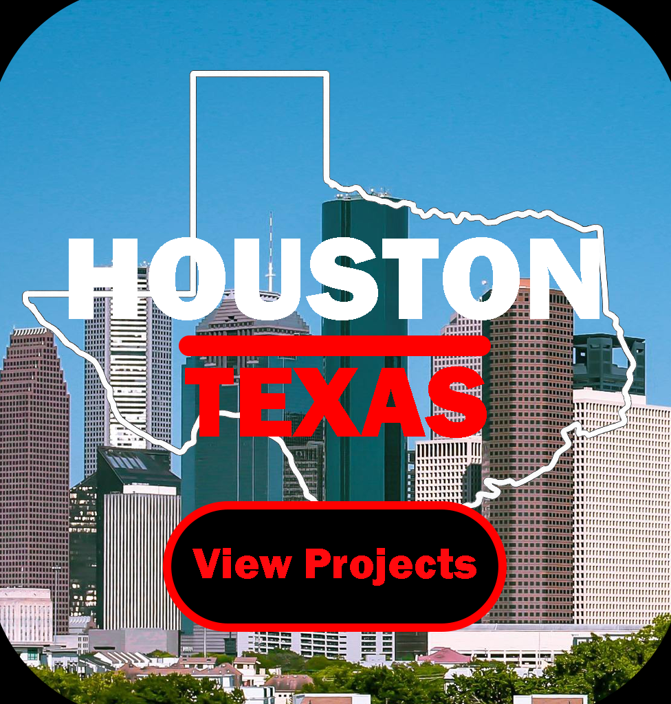 Texas Construction Media graphic featuring Houston, Texas