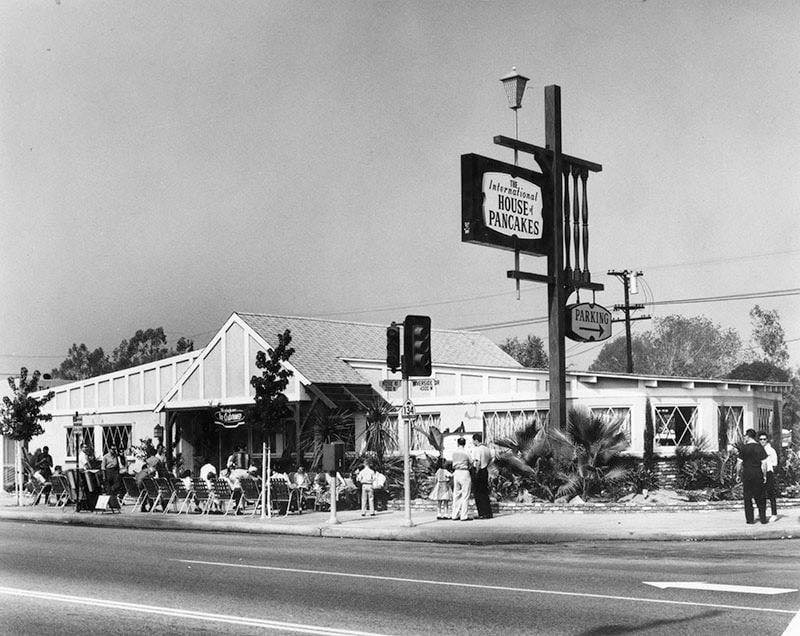 The international house of pancakes, founded in Toluca Lake, California