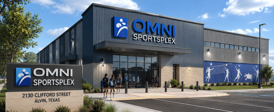 Illustration of the planned Omni Sportsplex in Alvin, Texas
