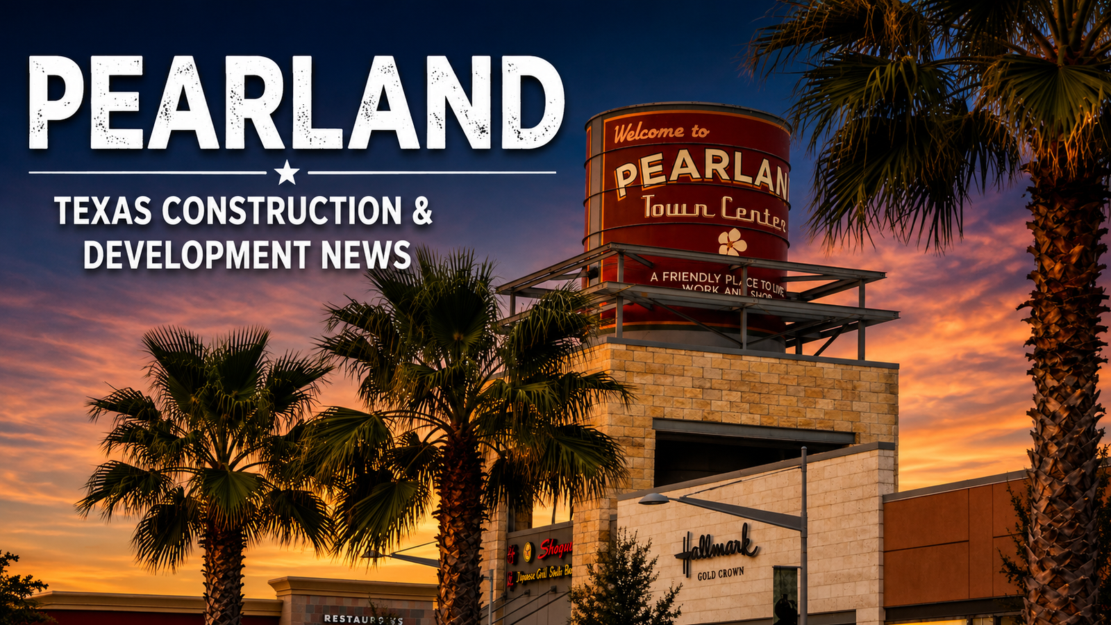 Pearland Texas Construction & Development News city page