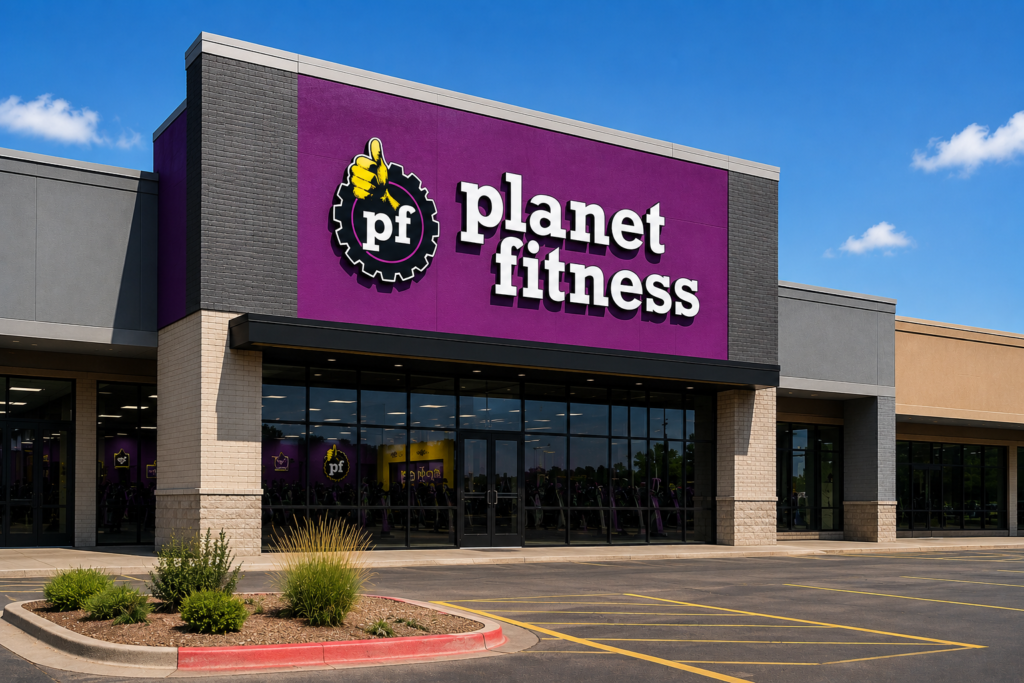 Planet Fitness Amarillo location illustration