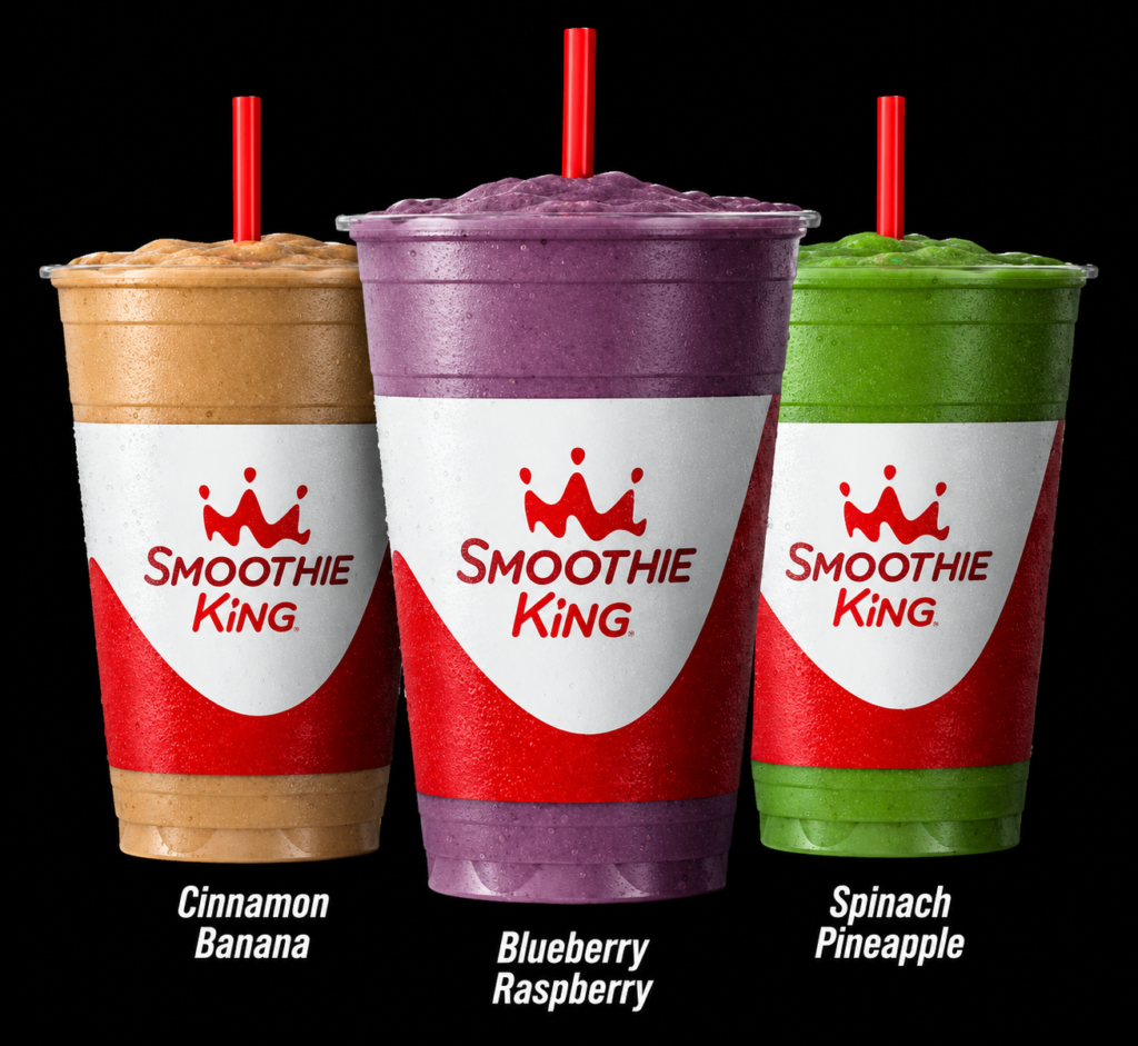 Smoothie King Drink Illustration Popular Drinks from Smoothie King