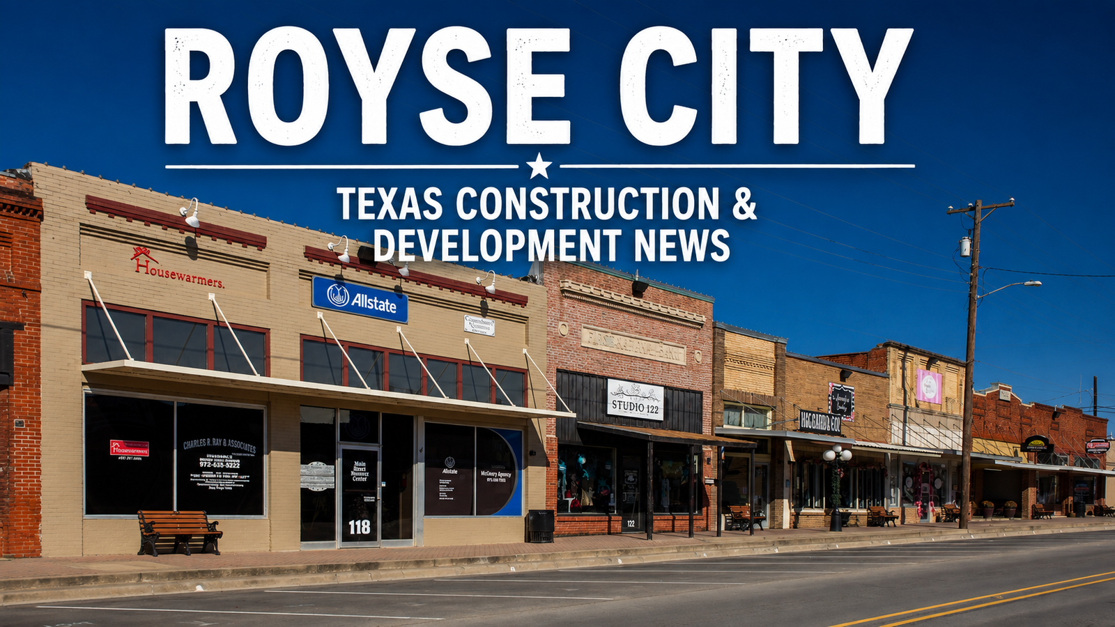Royse City Texas Construction & Development News city page