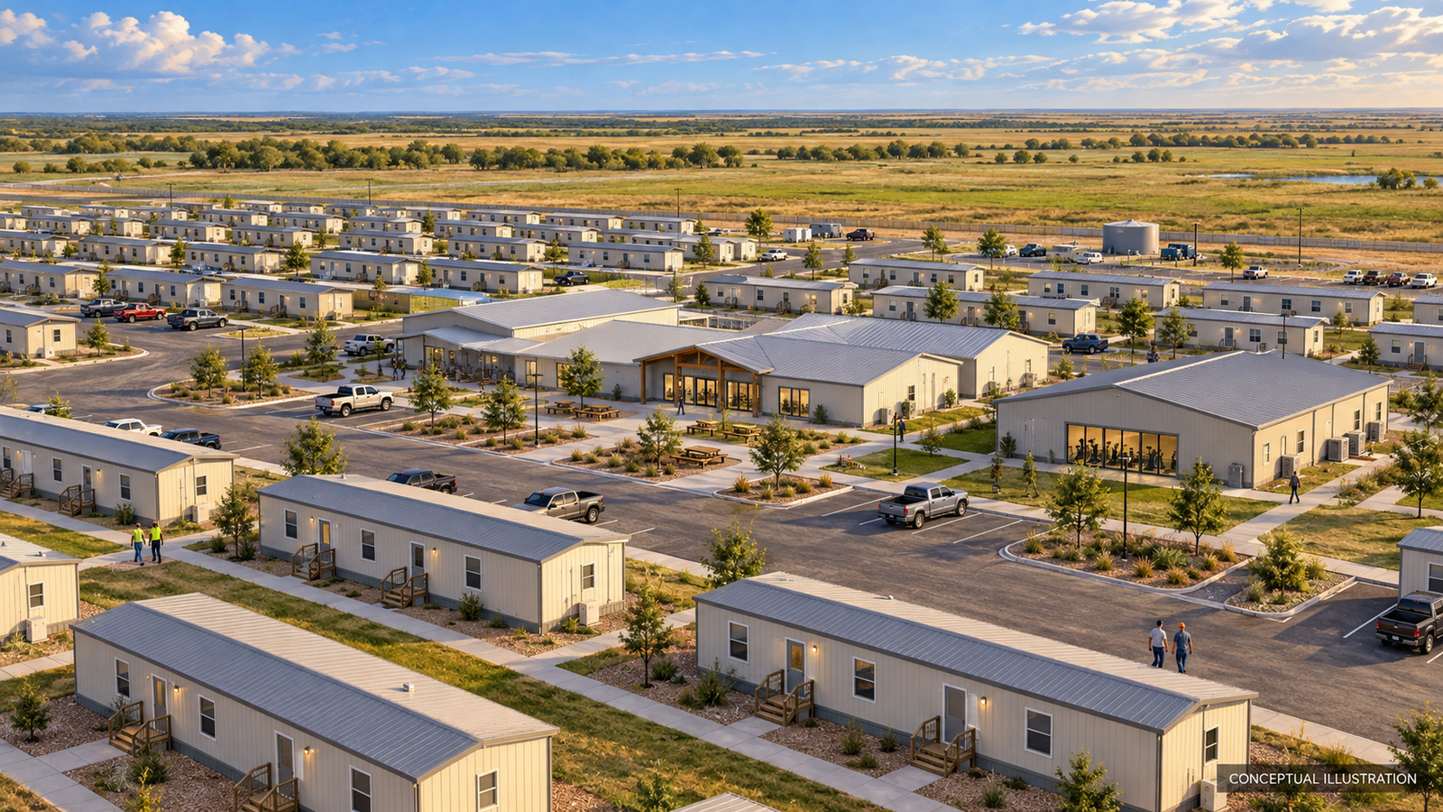 Project Drover Plans a 4,500-Person Workforce Camp Near Vernon