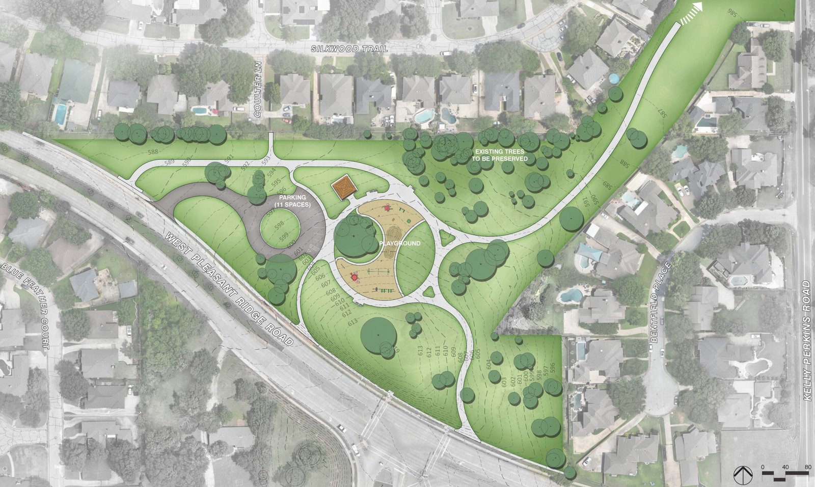 Norman Lee Robinson Park Plans Bring New Play Space to Arlington