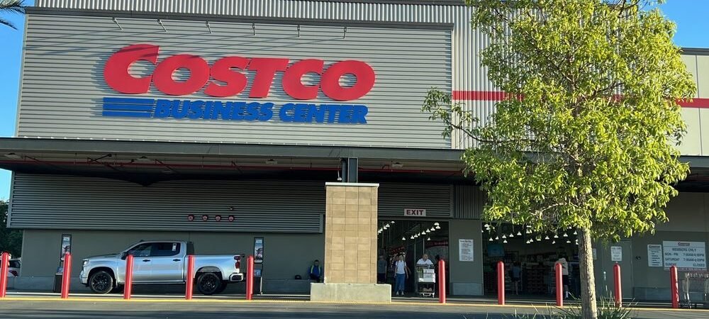 Costco Business Center Exterior Entrance to an existing Costco Business Center warehouse