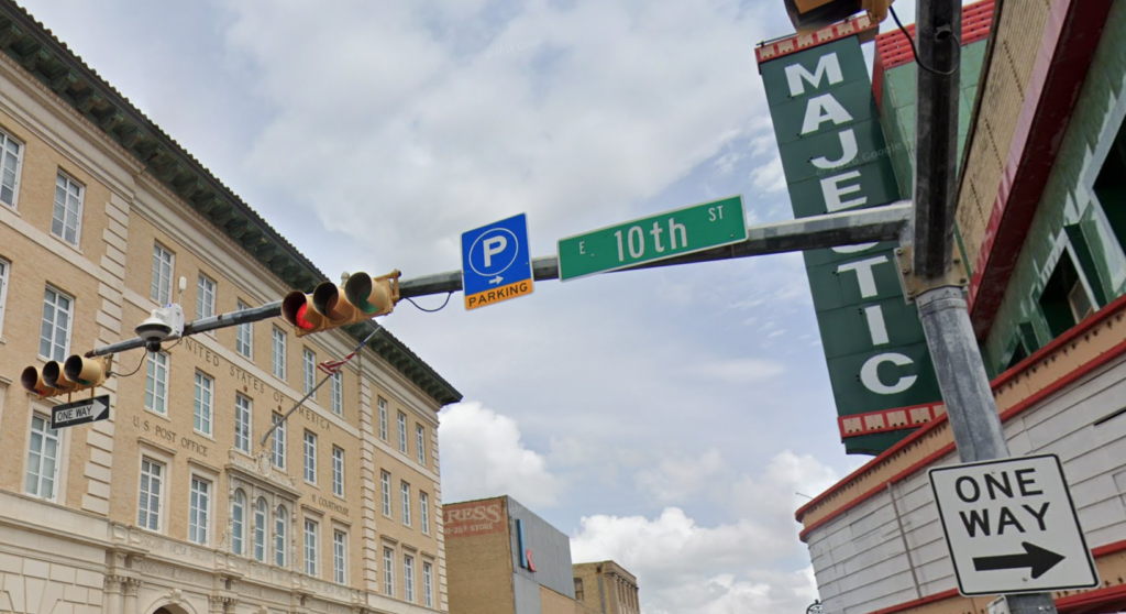 Downtown Brownsville Street Signal
