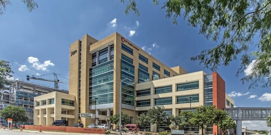 Exterior of the Medical Arts and Research Center in San Antonio, the subject of the MARC renovation
