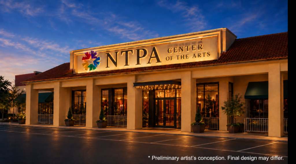 Preliminary artist’s conception of the new North Texas Performing Arts center in Plano