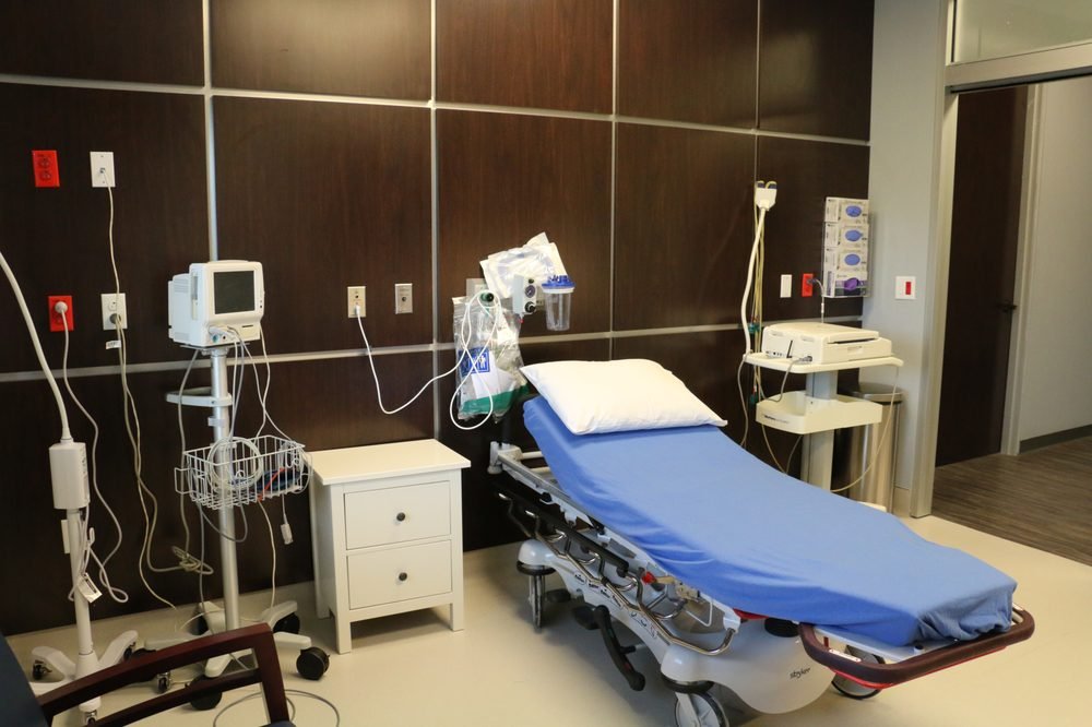 SignaturecareRoom Treatment room at a representative SignatureCare emergency center