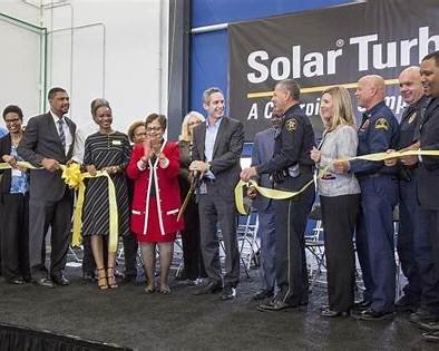 Solar Turbines Ribbon Cutting Ribbon-cutting celebration tied to an earlier Solar Turbines investment in DeSoto