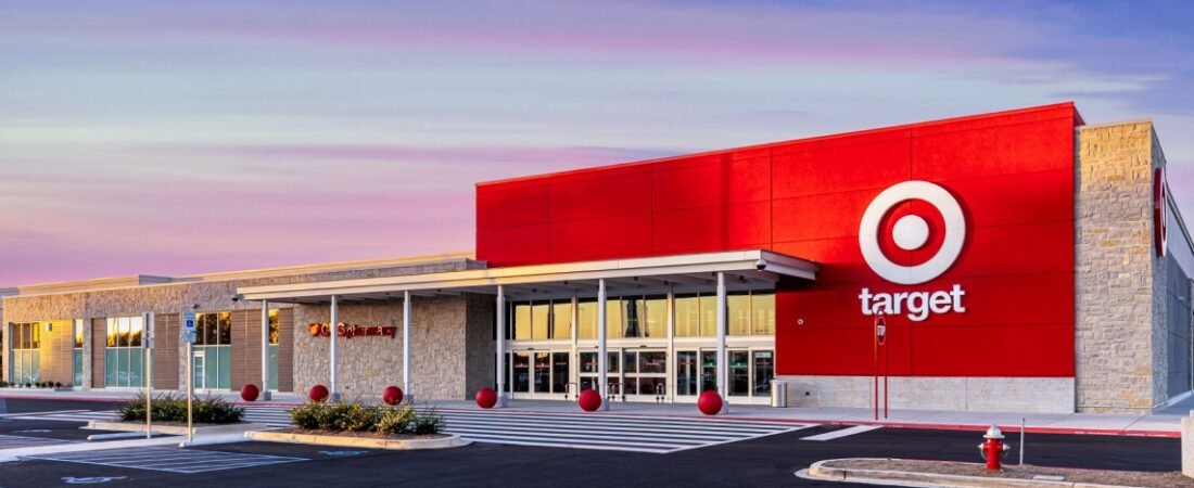 Target store exterior with red bullseye signage, representative of the brand