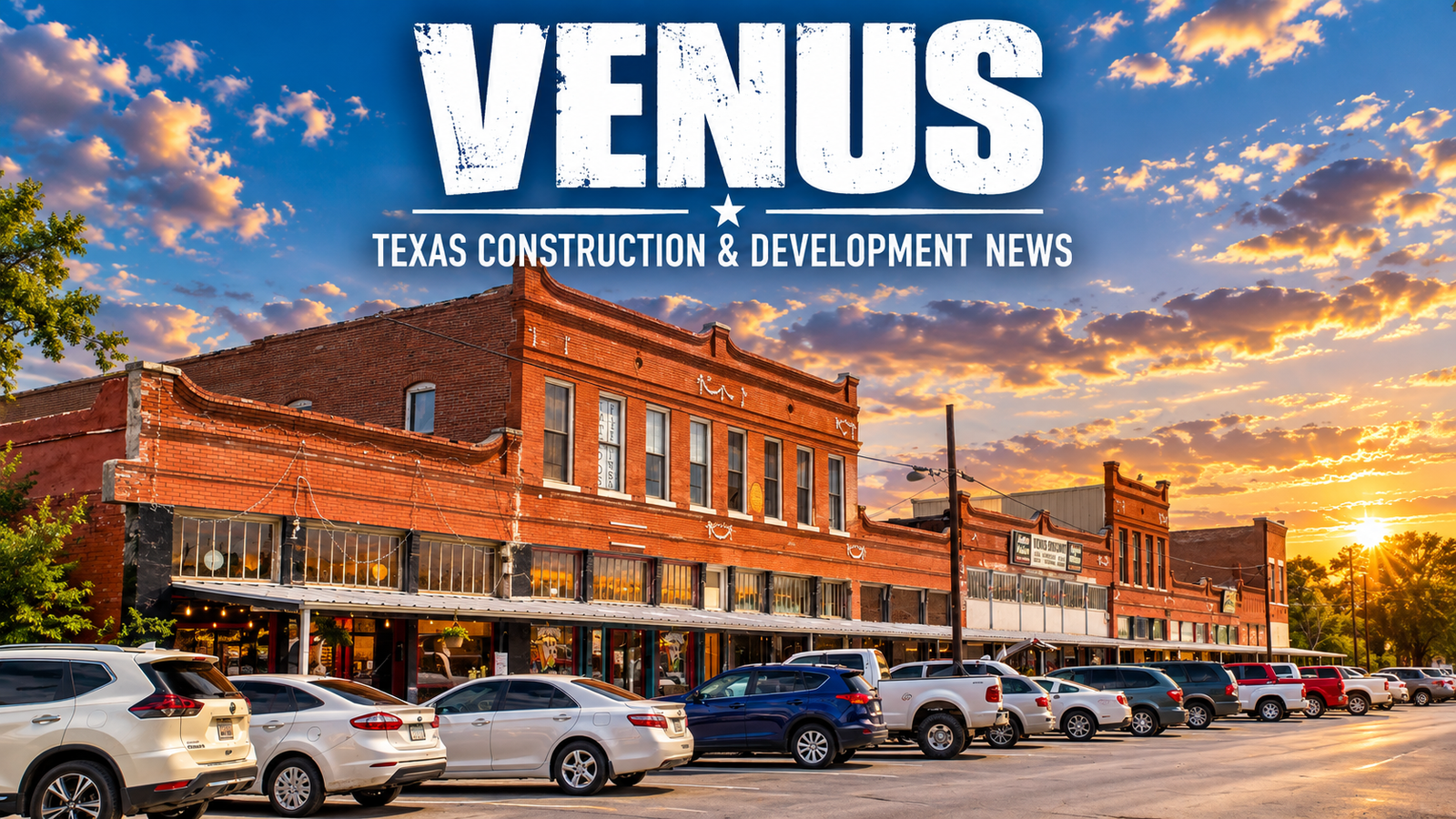 Venus Texas Construction & Development News city page