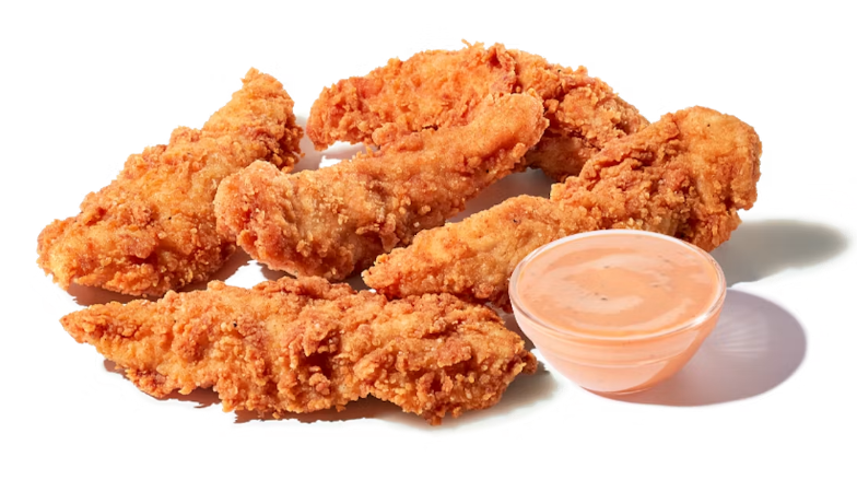 Zaxby's Chicken Fingerz Zaxby's Chicken Fingerz served with Zax Sauce