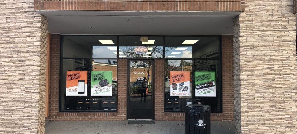 Representative Batteries Plus storefront for the Batteries Plus Amarillo I-40 project