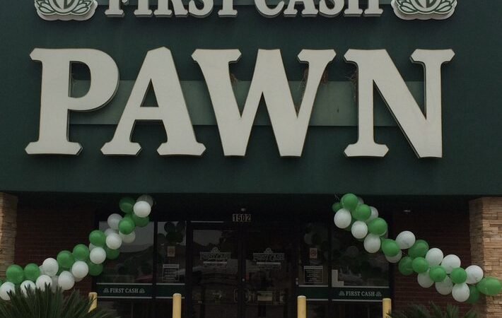 First Cash Pawn storefront at an existing location