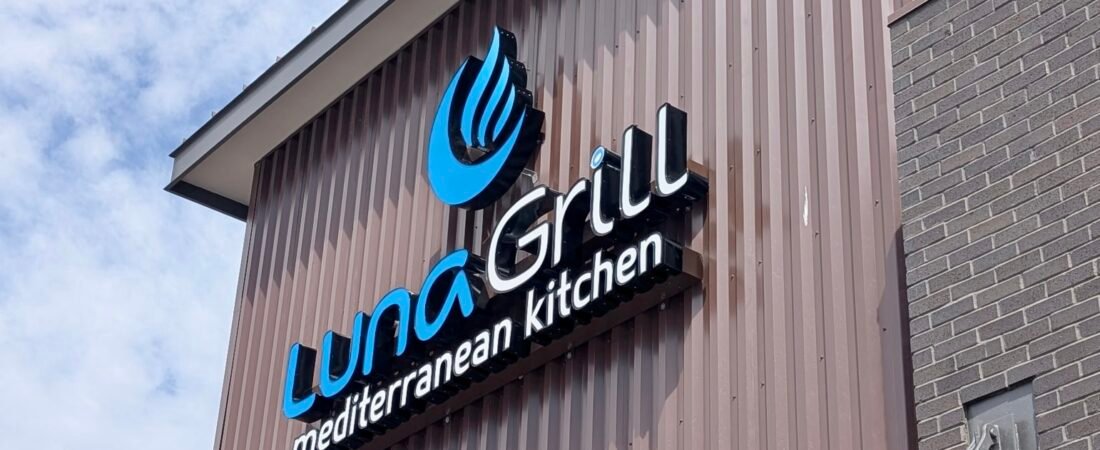 lunagrill Representative Luna Grill Mediterranean Kitchen storefront illustrating the Luna Grill Waxahachie plans