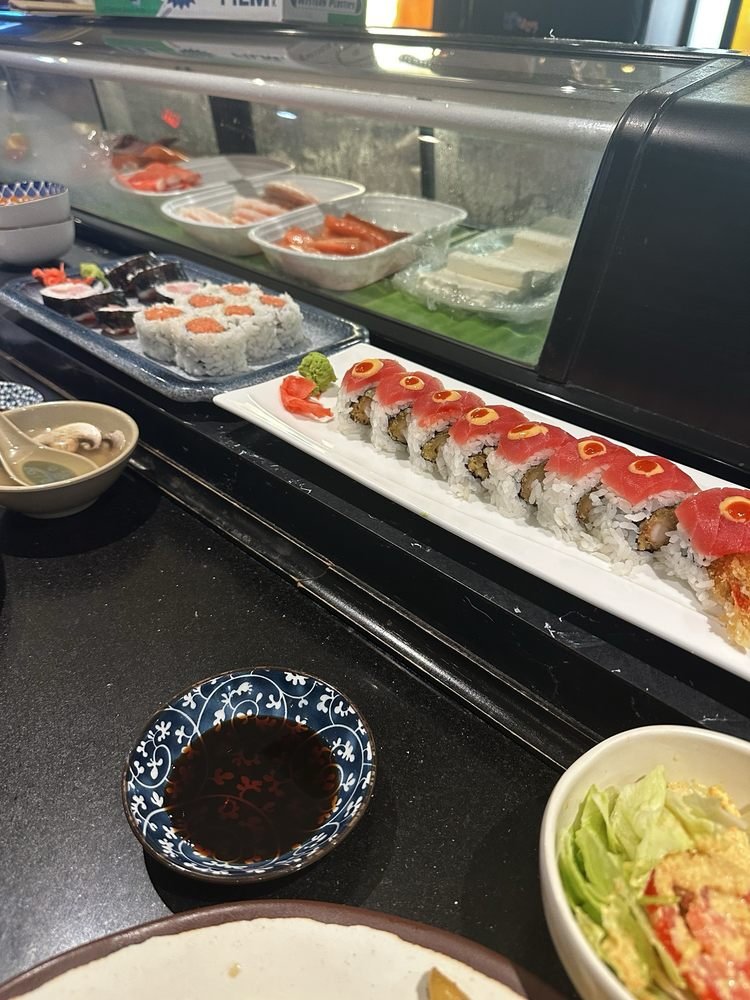 osakasushi Sushi rolls at the existing Osaka Japanese Steakhouse Texarkana restaurant