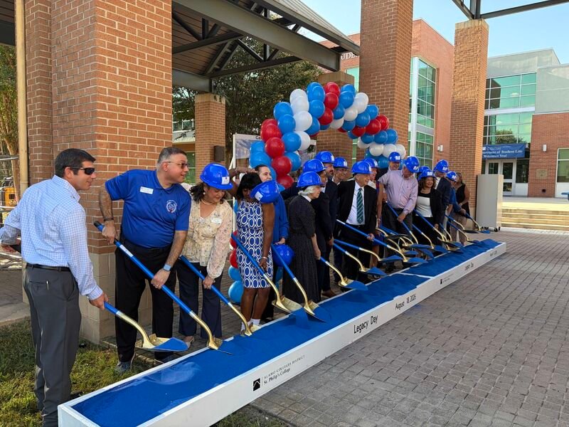 St. Philip's College Veterans Hall and Dining Center groundbreaking during Legacy Day