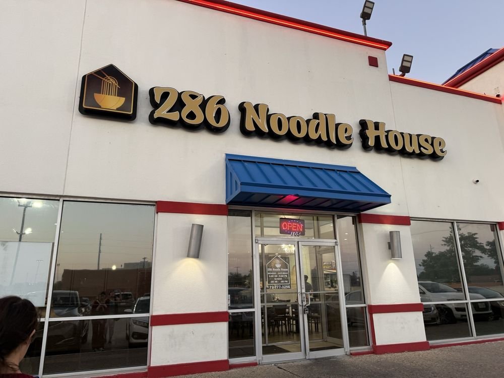286 Noodle House - Garland 286 Noodle House restaurant exterior in Garland, Texas