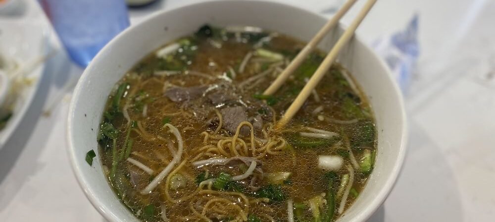 286 Noodle House Pho Bowl of Vietnamese pho from 286 Noodle House